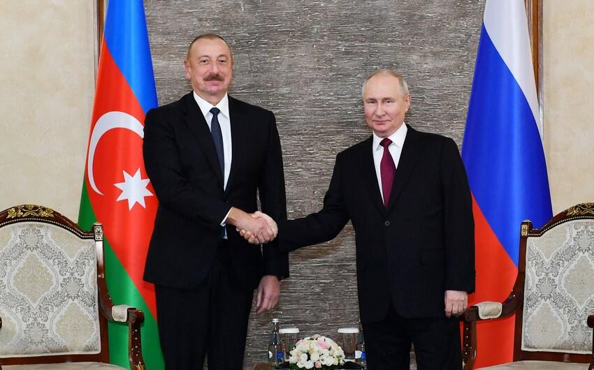 Vladimir Putin  İlham Əliyevi təbrik edib