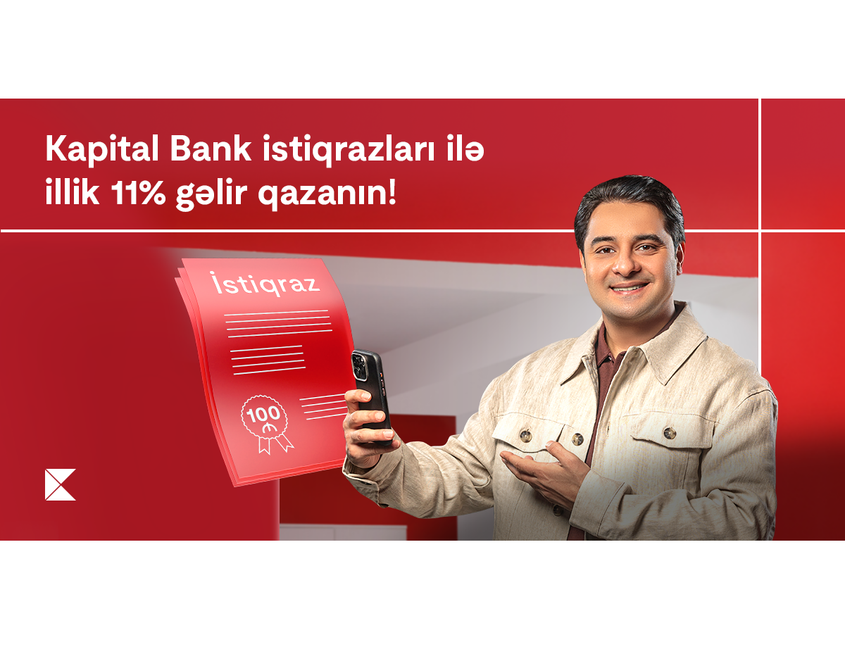 Kapital Bankın 30 000 000 manat həcmində istiqraznın abunə yazılışı başladı