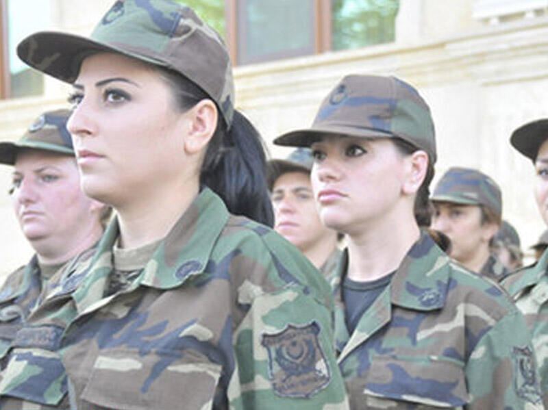 Azərbaycan Ordusunda neçə qadın hərbçi xidmət edir?  AÇIQLANDI