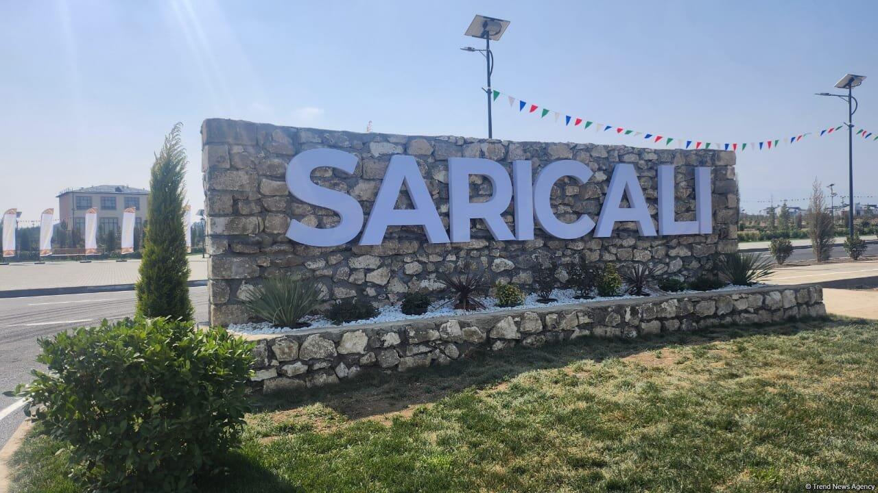 Sarıcalı kəndində 2 mərhələ üzrə 425 fərdi evin inşası nəzərdə tutulub 