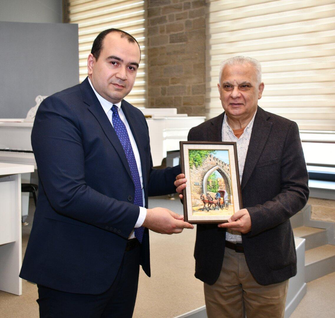 “Sənətkarın dostu” layihəsinin növbəti  qonağı Xalq artisti Salman Qəmbərov olub  FOTO