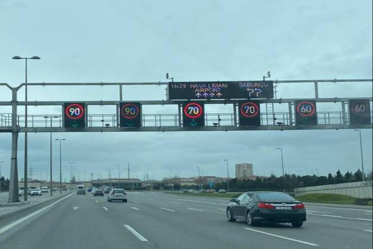 Zığ dairəsiHava Limanı yolunda s&uuml;rət həddi bərpa edilib