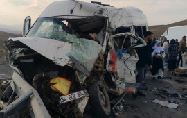 Türkiyədə ağır qəza: Ölən və yaralananlar var