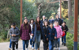 Leyla Əliyeva Mərkəzi Nəbatat bağında uşaqlar &uuml;&ccedil;&uuml;n təşkil olunan tədbirdə iştirak edib 