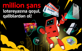 “Milliön şans” lotereyasına möhtəşəm hədiyyələrlə start verildi!