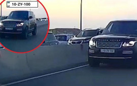 Yarım milyonluq avtomobil ilə qəza şəraiti yaratdı 