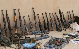 İşğaldan azad olunan bölgələrdə silahsursat aşkarlandı