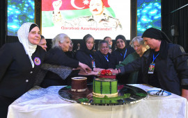 Heydər Əliyev Fondu Ramazan bayramında şəhid ailələri ilə birgə  FOTO