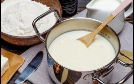 Beşamel sousu resepti