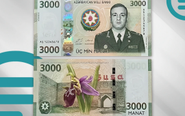 Üzərində Polad Həşimovun şəkli olan 3000 manatlıq əsginaslar tədavülə buraxılıb?