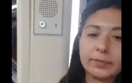 Qadının metroda etdiyi hərəkət müzakirələrə səbəb oldu 