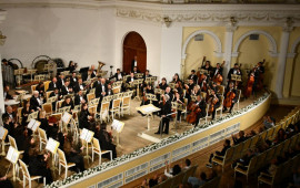 Üzeyir Hacıbəyli adına Azərbaycan Dövlət Simfonik Orkestrinin konserti keçirilib  FOTO