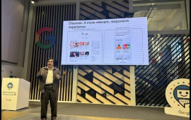 "Google" "Kəşf et" lentini masaüstünə gətirir