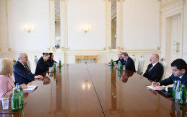Prezident İlham Əliyev ATƏTin Baş katibini qəbul edib  FOTO