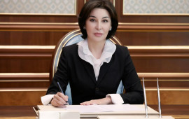 Ziroatxon Mirziyoyeva Brinci vitseprezident Mehriban Əliyevanı təbrik edib