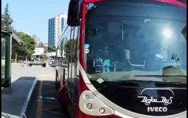 Bakıda avtobus marşrutunun hərəkət sxemi dəyişdirilir