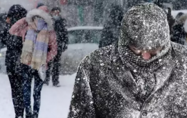 &Ccedil;ərşənbə g&uuml;n&uuml; intensiv qar yağacaq, 17 dərəcə şaxta olacaq  PROQNOZ