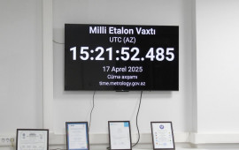 Milli Etalon Vaxtının yaradılması istiqamətində Azərbaycan Metrologiya İnstitutu tərəfindən mühüm addımlar atılıb  FOTO
