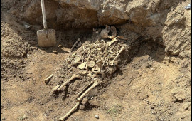 Ağdamda insan skeletinin qalıqları aşkarlandı