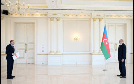 Prezident İsrailin Azərbaycanda yeni təyin olunmuş səfirini qəbul edib  FOTO