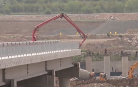 Şərqi Zəngəzurla Naxçıvanı birləşdirən körpüdən son görüntülər 