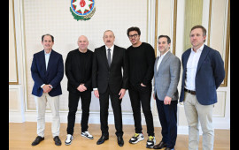 Prezident İlham Əliyev UFCnin prezidentini qəbul edib  FOTO