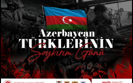 Türkiyə Milli Müdafiə Nazirliyi 31 Mart – Azərbaycanlıların Soyqırımı Günü ilə bağlı paylaşım edib