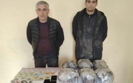 İrandan Azərbaycana yenə PUA ilə narkotik keçirmək istədilər  FOTO