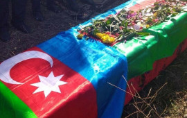 Şəhid Mübariz Hüseynov dəfn olundu 