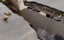 Bakıda körpü uçdu  Əlaqə kəsildi 