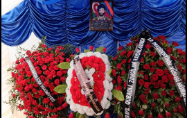 Şəhid Ələsgər Mirzəliyev Cəbrayılda torpağa tapşırıldı 