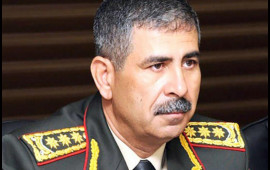 Zakir Həsənov ordumuzun döyüş təlimini izlədi  FOTO