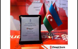 Ziraat Bank Azərbaycan “FINTEX SUMMIT BAKU 2025 Maliyyə və Texnologiyalar Sərgisi”ndə təltif olundu