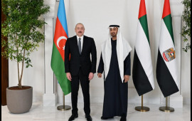 İlham Əliyev Şeyx Məhəmməd bin Zayed Al Nəhyana zəng edib