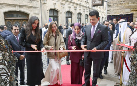 Leyla Əliyeva və Arzu Əliyeva Bakıda ICESCOnun regional ofisinin rəsmi açılış mərasimində iştirak ediblər 
