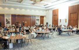 AZSTAND Azərbaycan milli mətbuatının 150 illiyinə həsr edilmiş seminar keçirib 