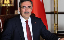 Türkiyənin Vitseprezidenti Mehriban Əliyevanı Ramazan bayramı münasibətilə təbrik edib