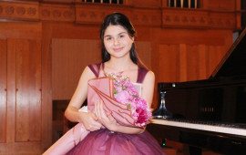Gənc pianoçu Aydan Nuriyevanın ilk solo konserti keçirilib  FOTO