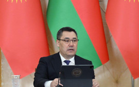 Sadır Japarov Prezident İlham Əliyevə Ramazan bayramı münasibətilə təbrik edib