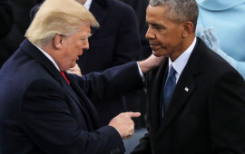 Tramp Obamanın "həbs"dən VİDEOsunu paylaşdı