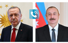 Ərdoğan Prezident İlham Əliyevə zəng edib