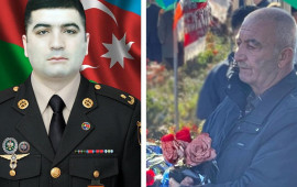 Şəhid mayorun atası vəfat etdi