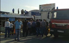 "Sədərək" Ticarət Mərkəzindəki yanğınla bağlı cinayət işi başlanıldı