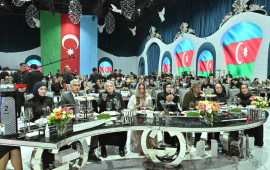 Arzu Əliyeva şəhid anaları ilə birgə iftar məclisində iştirak edib 