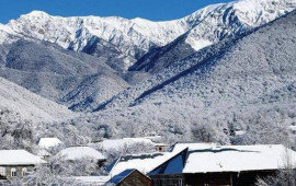 Bu rayona 35 smlik qar yağdı