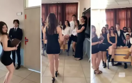 Məktəbdə çəkilən bu VİDEO qalmaqala səbəb oldu