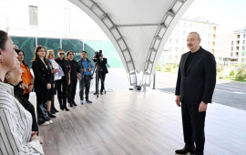Prezident: Şadam ki, artıq Suqovuşan kəndində də keçmiş köçkünlər yerləşirlər