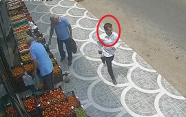 Bakıda azyaşlını soyan kameraya BELƏ DÜŞDÜ 