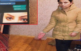 Bakıda ərini bir mesaja görə balta ilə vuran qadın