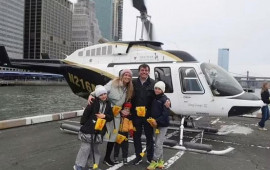 NyuYorkda helikopter qəzası  "Siemens"in rəhbəri ailəsi ilə həlak oldu